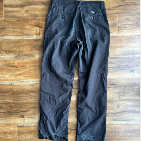 VANS Authentic Chino Loose Fit Black Pants Size 30 - Picture 5 of 11